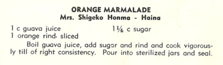 Orange Marmalade