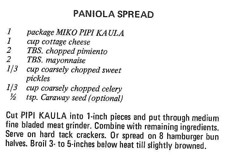 Paniola Spread