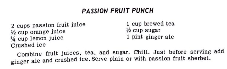 Passion Fruit Punch