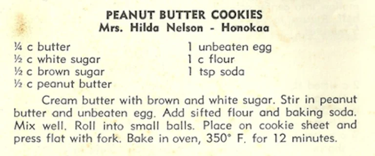 Peanut Butter Cookies #2
