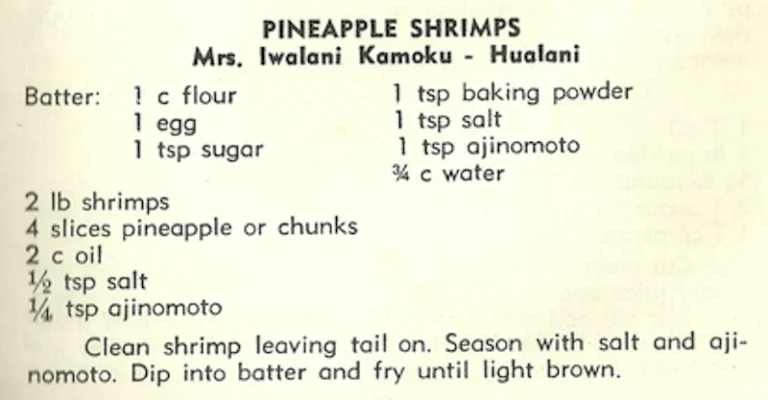 Pineapple Shrimps