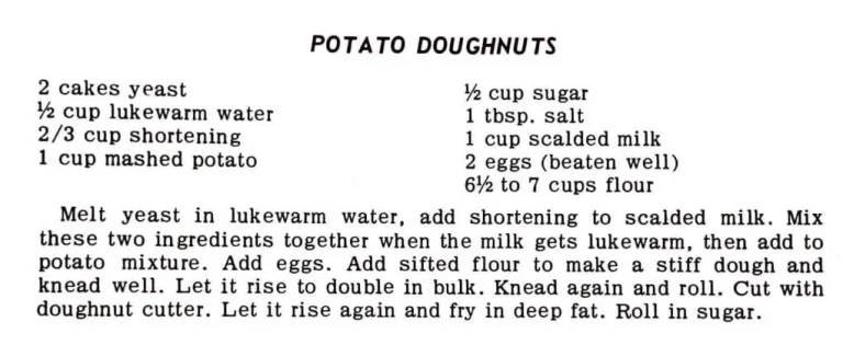 Potato Doughnuts