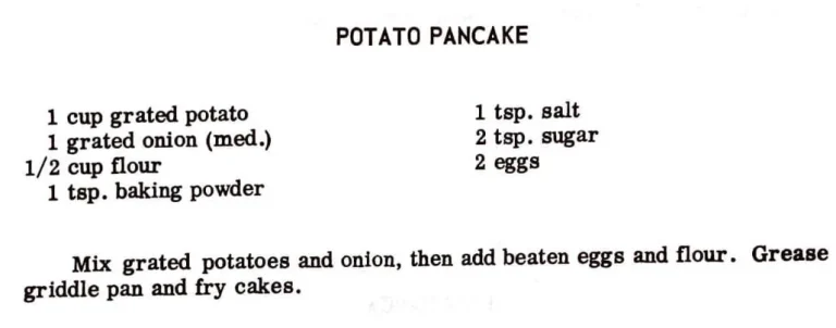 Potato Pancake