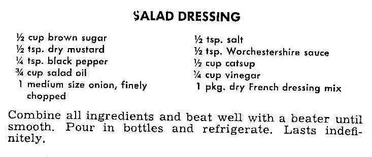 Salad Dressing