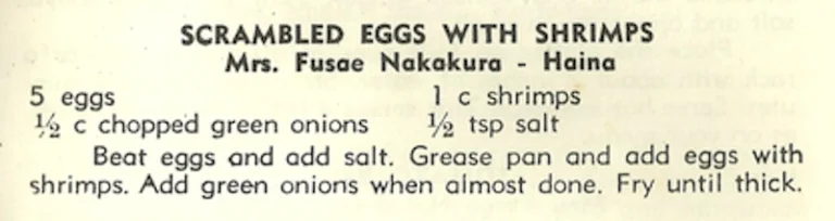 Scrambled Eggs With Shrimps