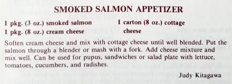 Smoked Salmon Appetizer