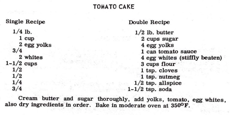 Tomato Cake #2