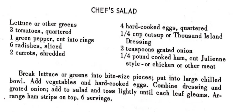 Chef’s Salad