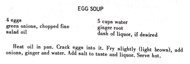 Egg Soup #2