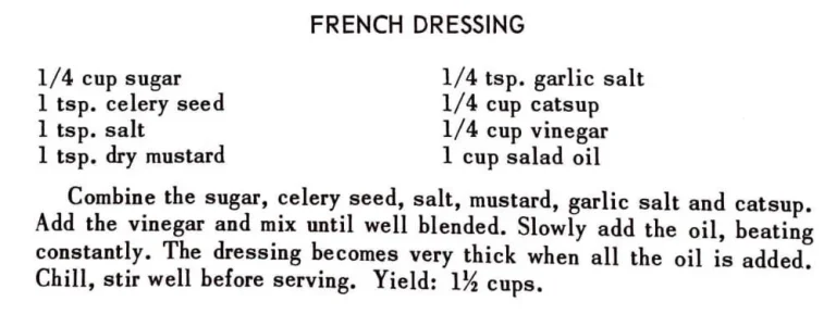 French Dressing #6