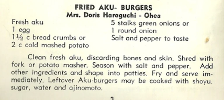 Fried Aku Burgers