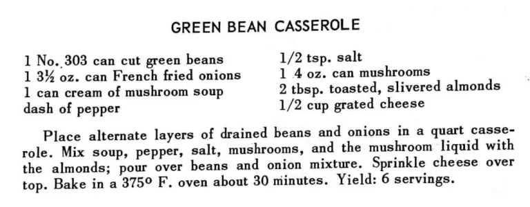 Green Bean Casserole #2