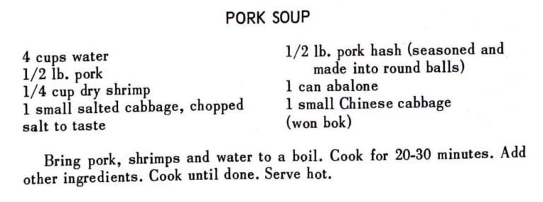 Pork Soup