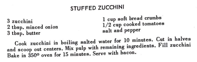 Stuffed Zucchini
