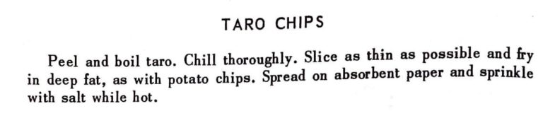 Taro Chips #2