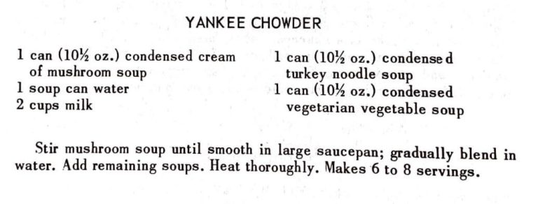 Yankee Chowder