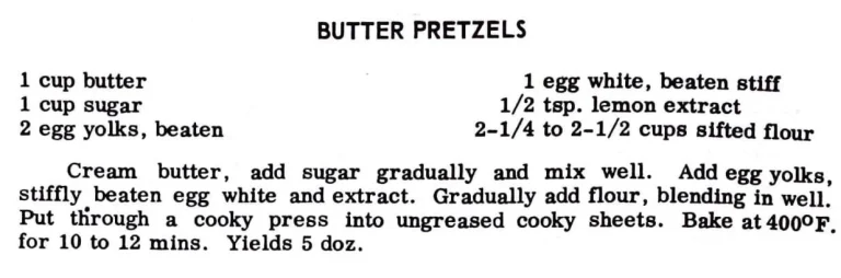 Butter Pretzels