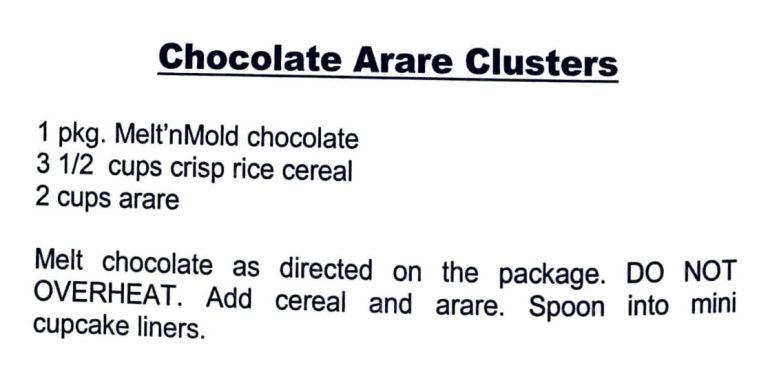 Chocolate Arare Clusters