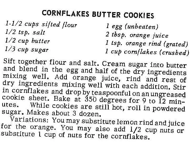 Cornflakes Butter Cookies #2