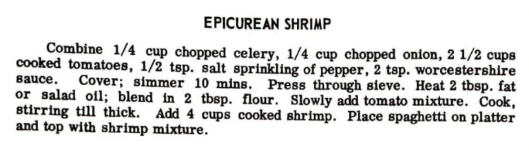 Epicurean Shrimp