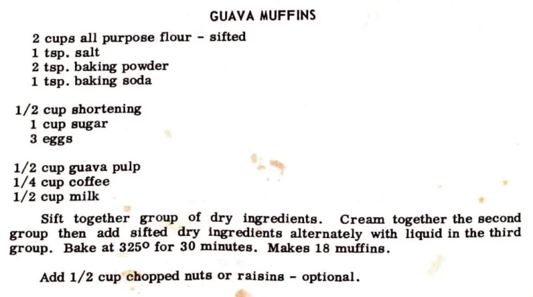 Guava Muffins