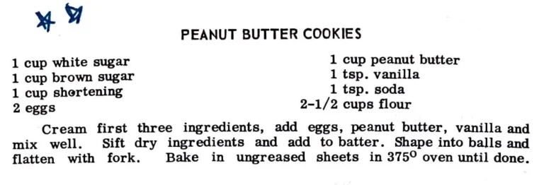 Peanut Butter Cookies