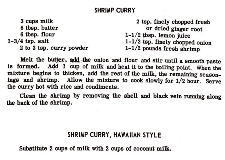 Shrimp Curry