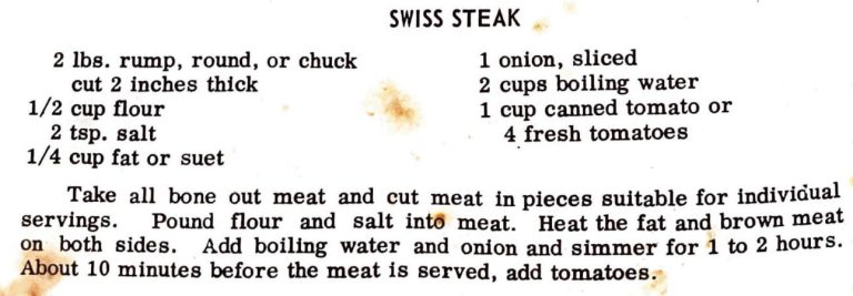 Swiss Steak