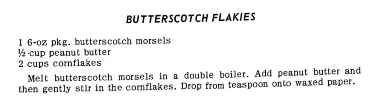 Butterscotch Flakies