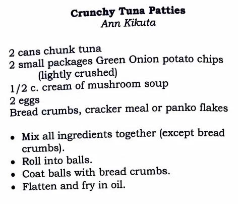 Crunchy Tuna Patties