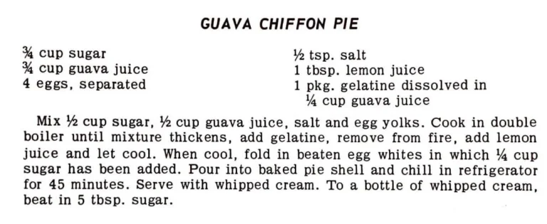 Guava Chiffon Pie #2