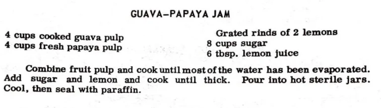 Guava-Papaya Jam