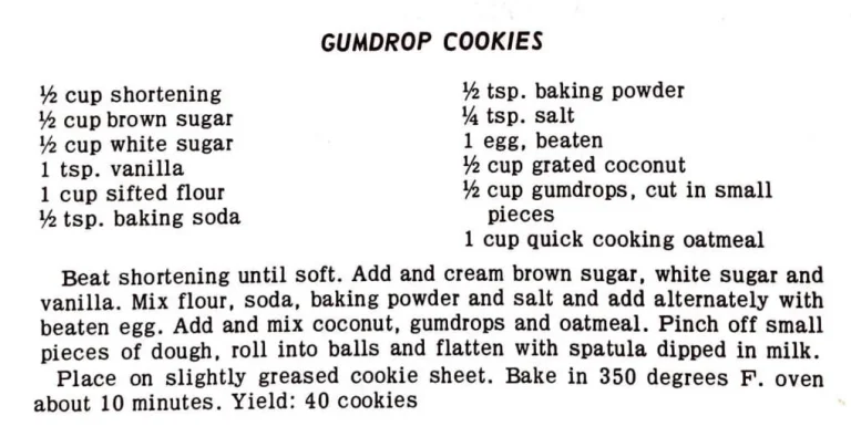 Gumdrop Cookies