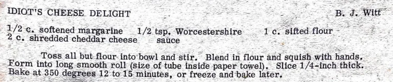 Idiot’s Cheese Delight