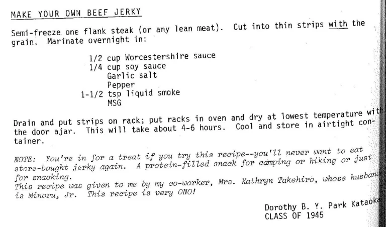 Make Your Own Beef Jerky