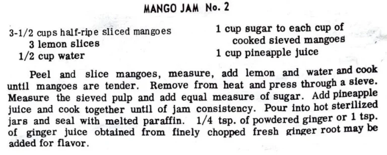 Mango Jam No. 2