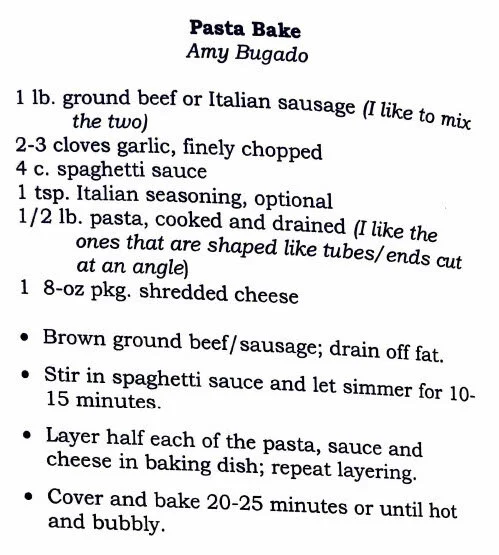 Pasta Bake