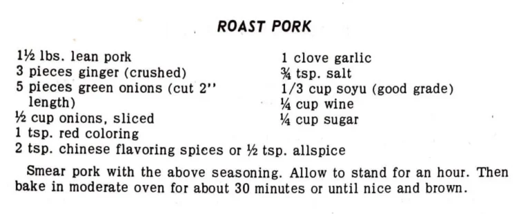 Roast Pork