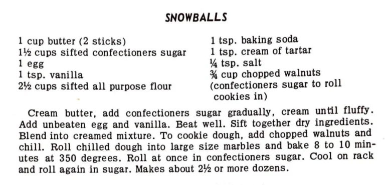 Snowballs