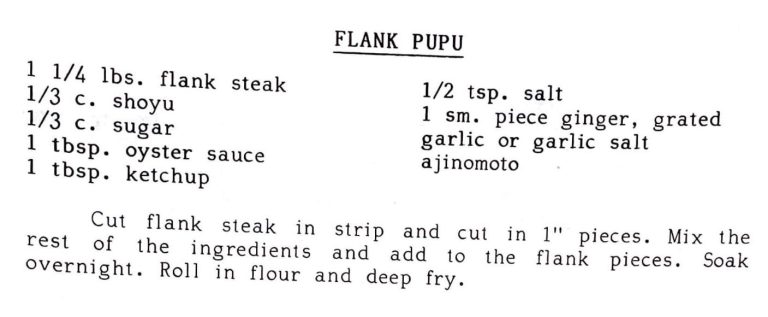 Flank Pupu