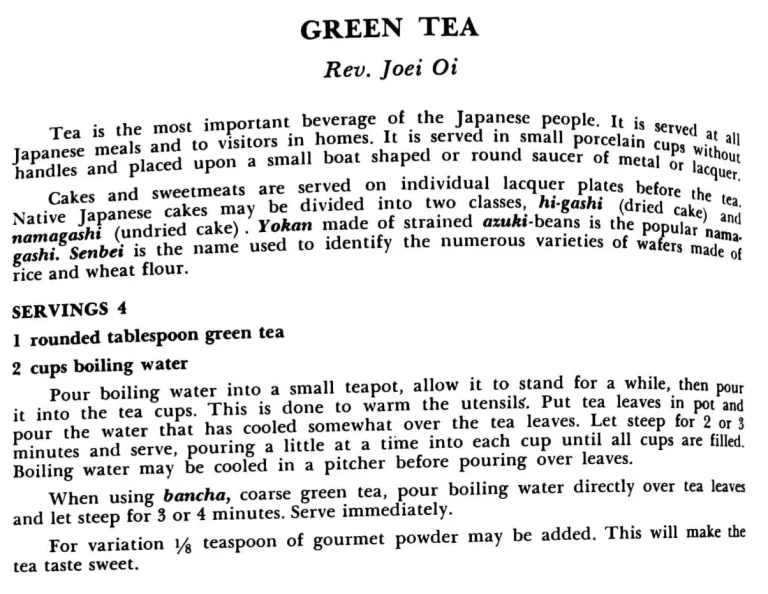 Green Tea