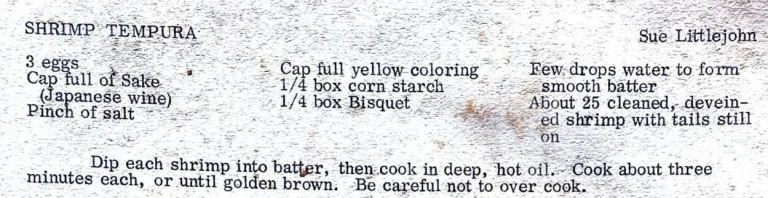 Shrimp Tempura