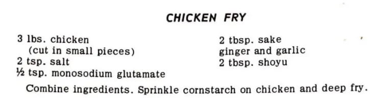 Chicken Fry