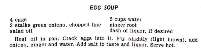 Egg Soup