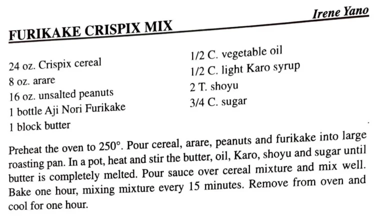 Furikake Crispix Mix