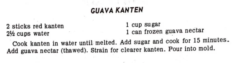 Guava Kanten
