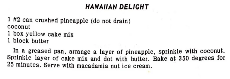 Hawaiian Delight