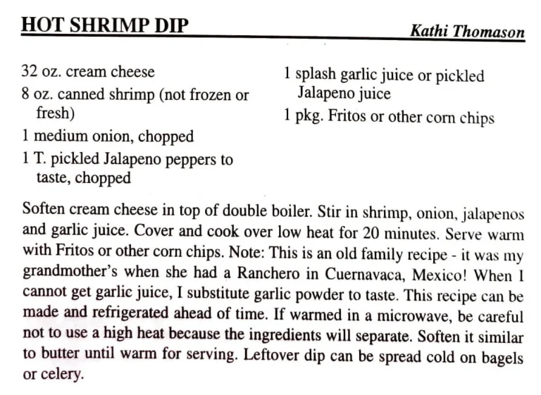 Hot Shrimp Dip
