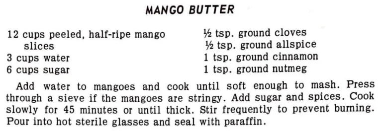 Mango Butter