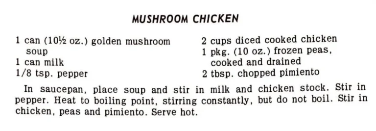 Mushroom Chicken